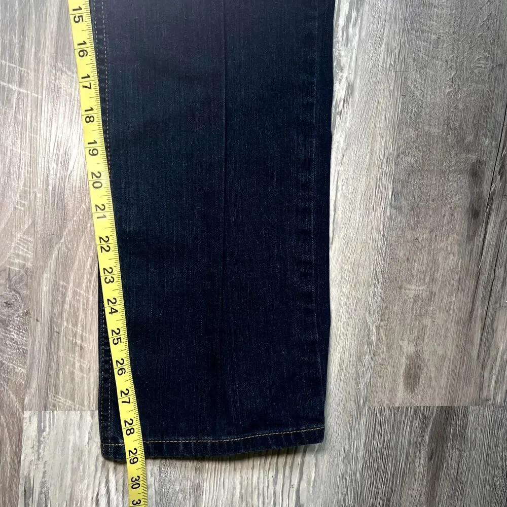 CARHARTT Straight Fit Mens Blue Dark Wash Jeans